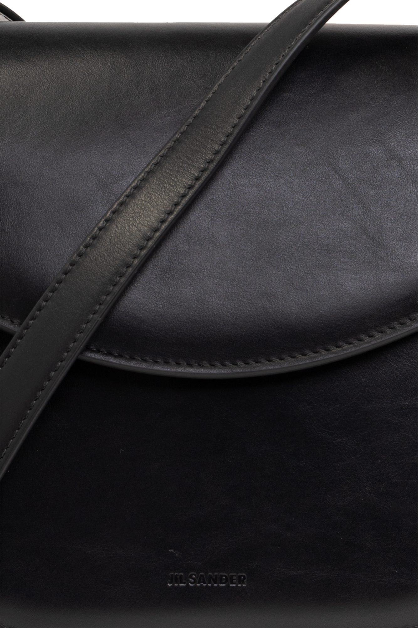 【関税&送料込み】Jil Sander Coin Shoulder Bag Black 'Coin Medium' shoulder bag JIL SANDER